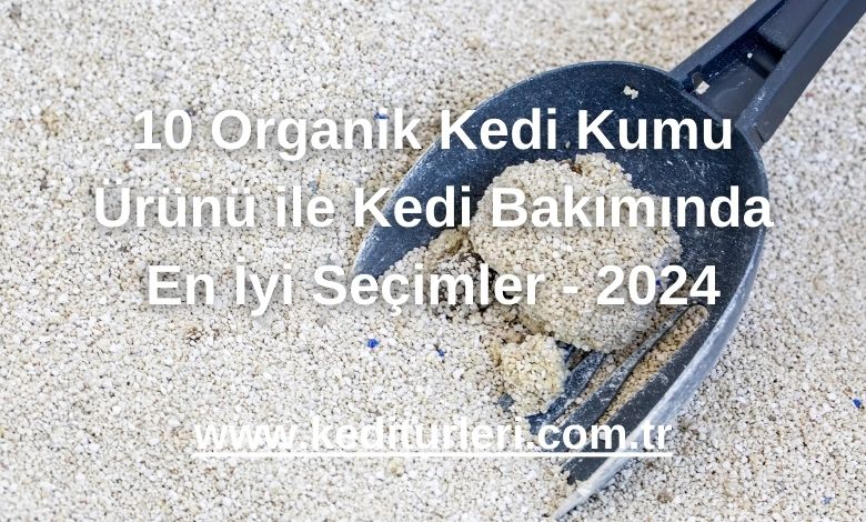 10 Organik Kedi Kumu Ürünü ile Kedi Bakımında En İyi Seçimler - 2024