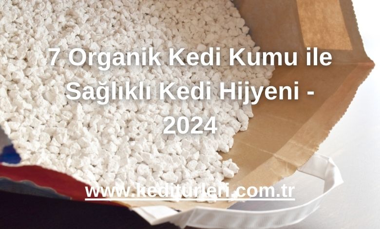 7 Organik Kedi Kumu ile Sağlıklı Kedi Hijyeni - 2024